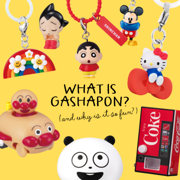 Famous Characters from Japan as Gachapon Figures