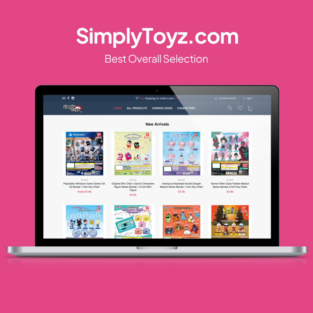 SimplyToyz.com Online Gachapon Shop